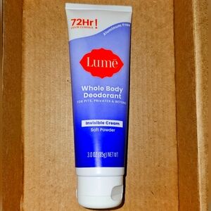 Lume all body deodorant lotion Soft Powder Scent